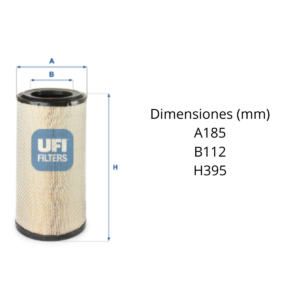 Filtro Ufi 27.A19.00: imagen 2