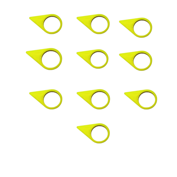 Indicador Apriete Tuerca 33 Mm Bolsa 10 Pza (Wheel Nuts) Amarillo