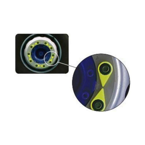 Indicador Apriete Tuerca 33 Mm Bolsa 10 Pza (Wheel Nuts) Amarillo - Image 3