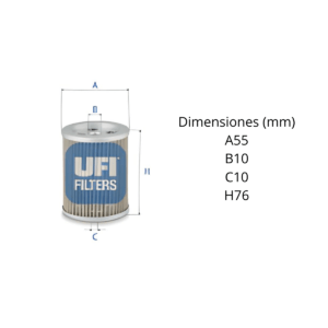 Filtro Ufi 26.719.00: imagen 2