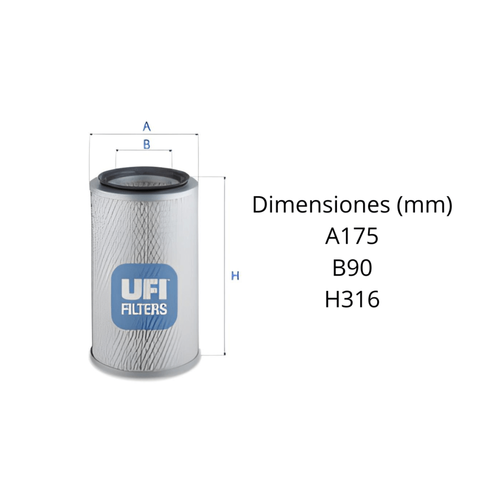 Filtro Ufi 27.H27.00
