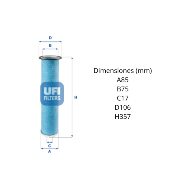 Filtro Ufi 27.949.00 - Image 2
