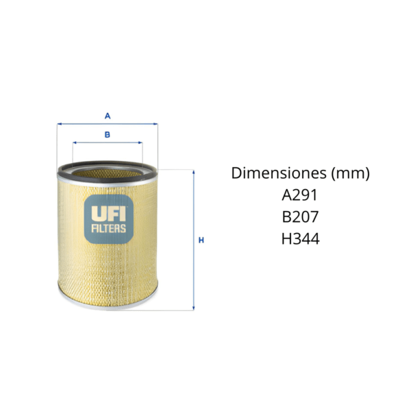 Filtro Ufi 27.033.00 - Image 2