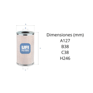 Filtro Ufi 25.707.00: imagen 2