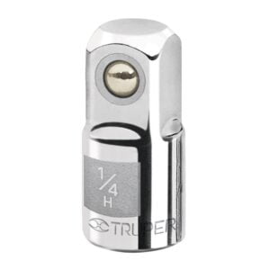 Adaptador Para Matraca Cuadro Hembra 1/4 Macho 3/8 Truper 13417