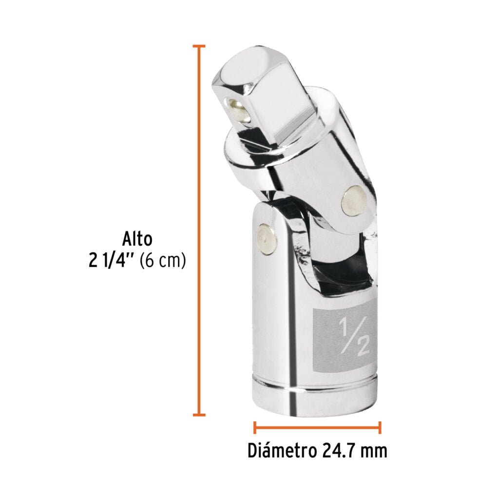 Nudo Universal Para Dados Con Cuadro 1/2 Truper 13428