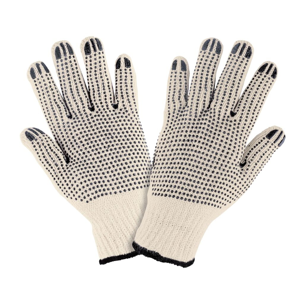 Guantes De Algodon Con Puntos De Pvc Pretul 21830