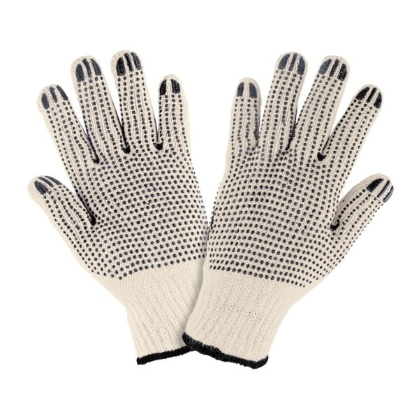 Guantes De Algodon Con Puntos De Pvc Pretul 21830