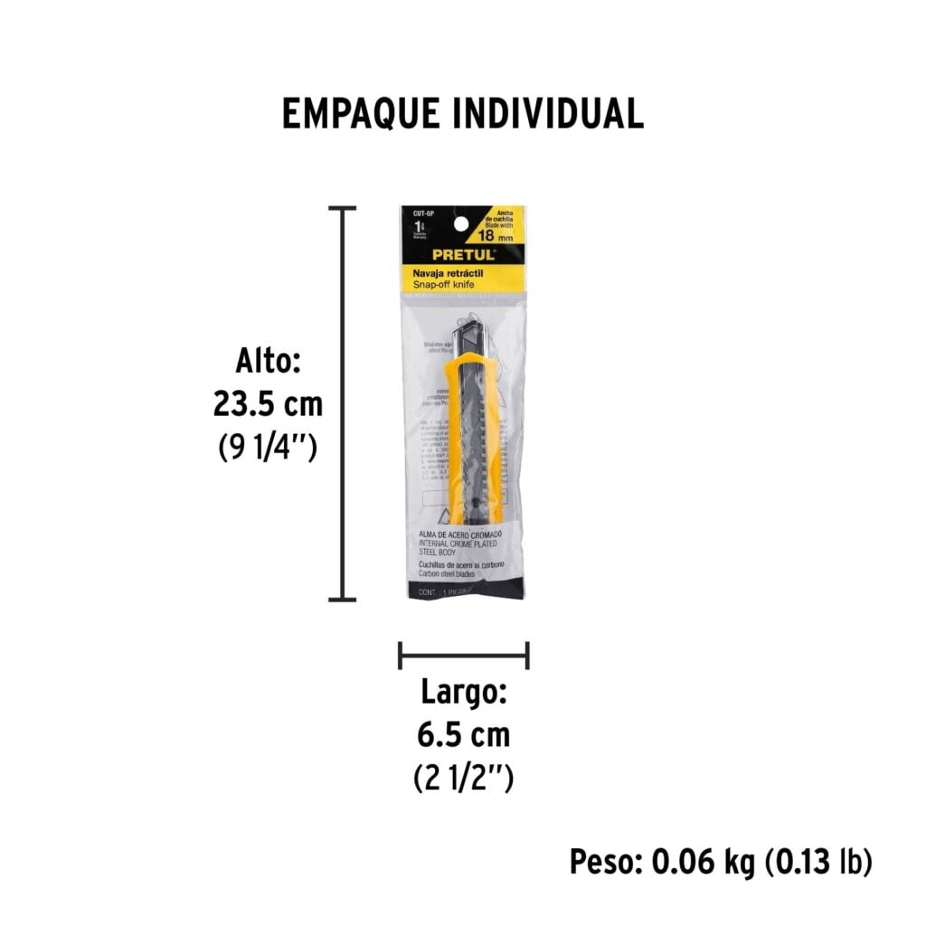 Exacto Cutter 6" Metalica 22396 Pretul