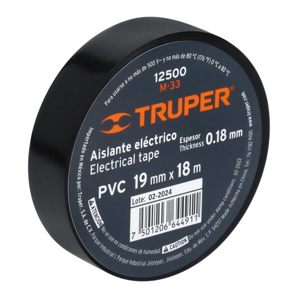 Cinta Aislar Por Pieza 19Mm X 18 M Truper 12500