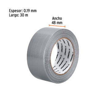 Cinta Para Ductos Gris 30 Metros Truper 12587: imagen 4
