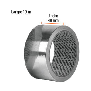 Cinta De Aluminio 48 Mm X 10 M Truper 12611: imagen 2
