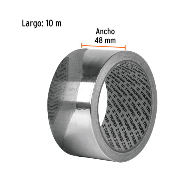 Cinta De Aluminio 48 Mm X 10 M Truper 12611 - Image 2