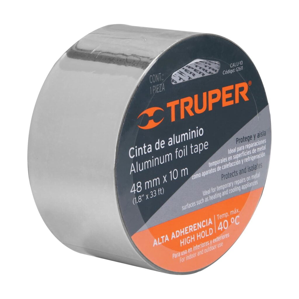 Cinta De Aluminio 48 Mm X 10 M Truper 12611