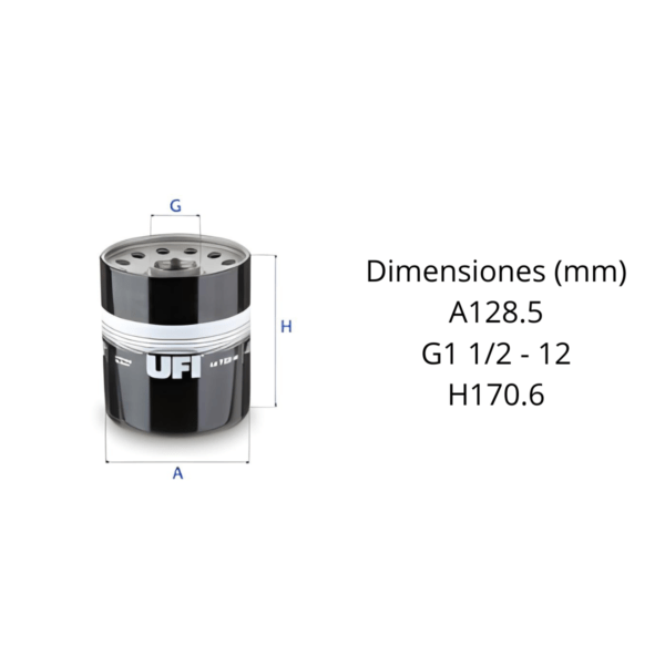 Filtro Ufi 23.723.00 - Image 2