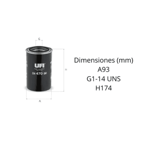 Filtro Ufi 24.470.00: imagen 2