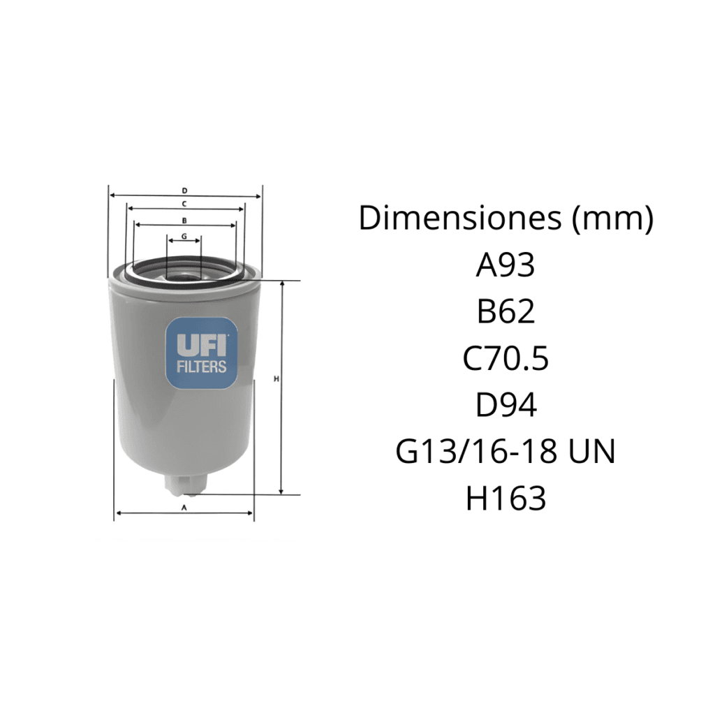 Filtro Ufi 24.039.00