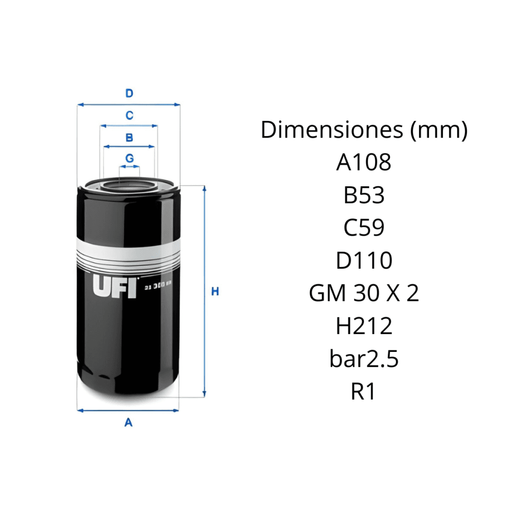 Filtro Ufi 23.305.00