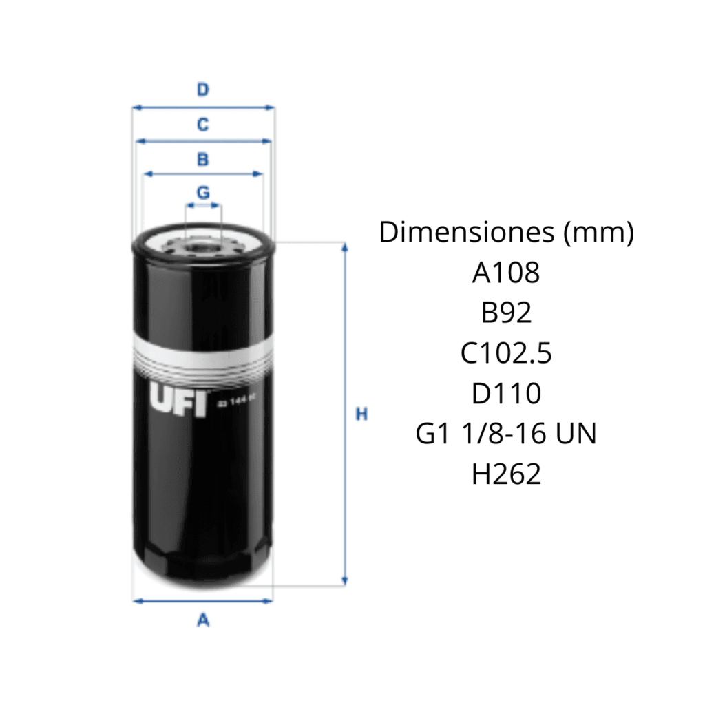 Filtro Ufi 23.144.02