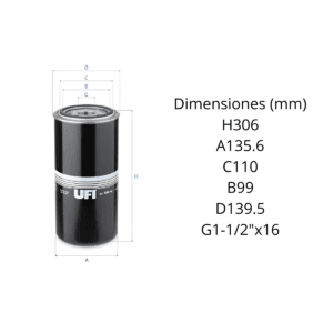 Filtro Ufi 23.780.00: imagen 2