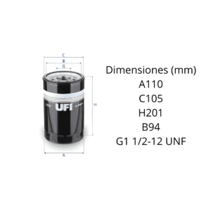Filtro Ufi 23.732.00: imagen 2