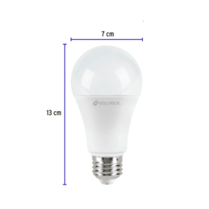 Pack De 4 Lámparas De Led A19 14 W Luz De Día, Caja, Volteck: imagen 2