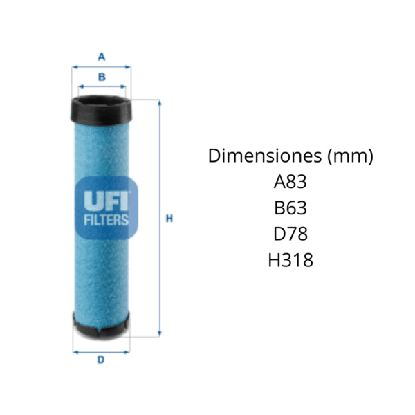 Filtro Ufi 27.430.00 - Image 2