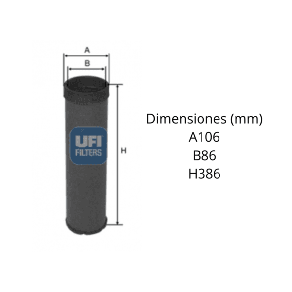 Filtro Ufi 27.A28.00 - Image 2