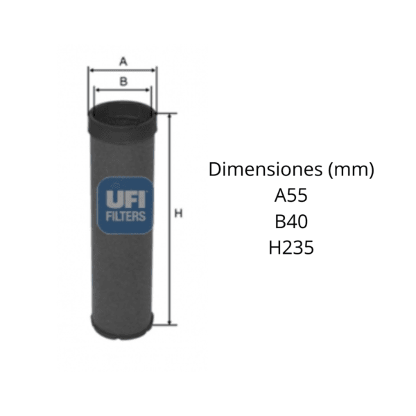 Filtro Ufi 27.509.00 - Image 2