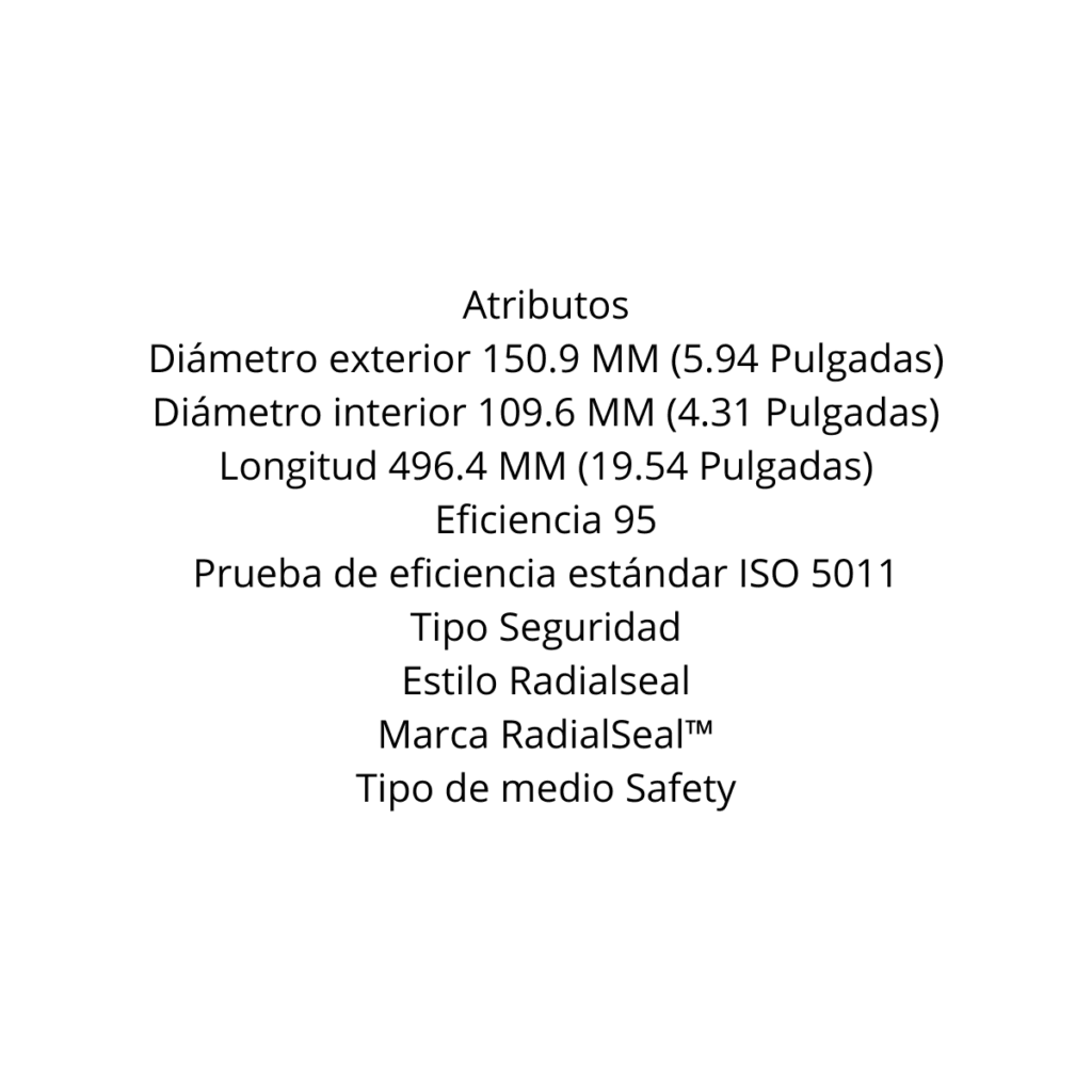 Filtro Donaldson P537877