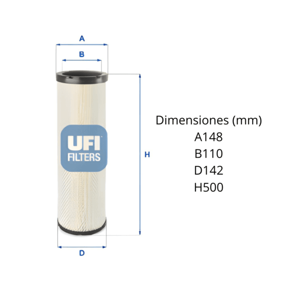 Filtro Ufi 27.408.00 - Image 2