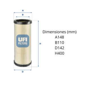 Filtro Ufi 27.419.00: imagen 2