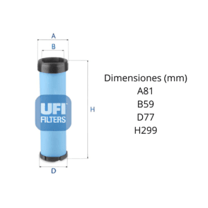 Filtro Ufi 27.A31.00: imagen 2