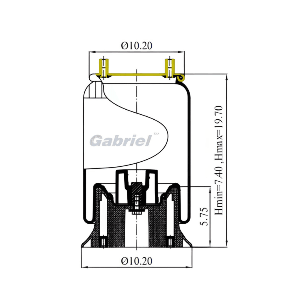 Bolsa De Aire Gabriel Ga8710