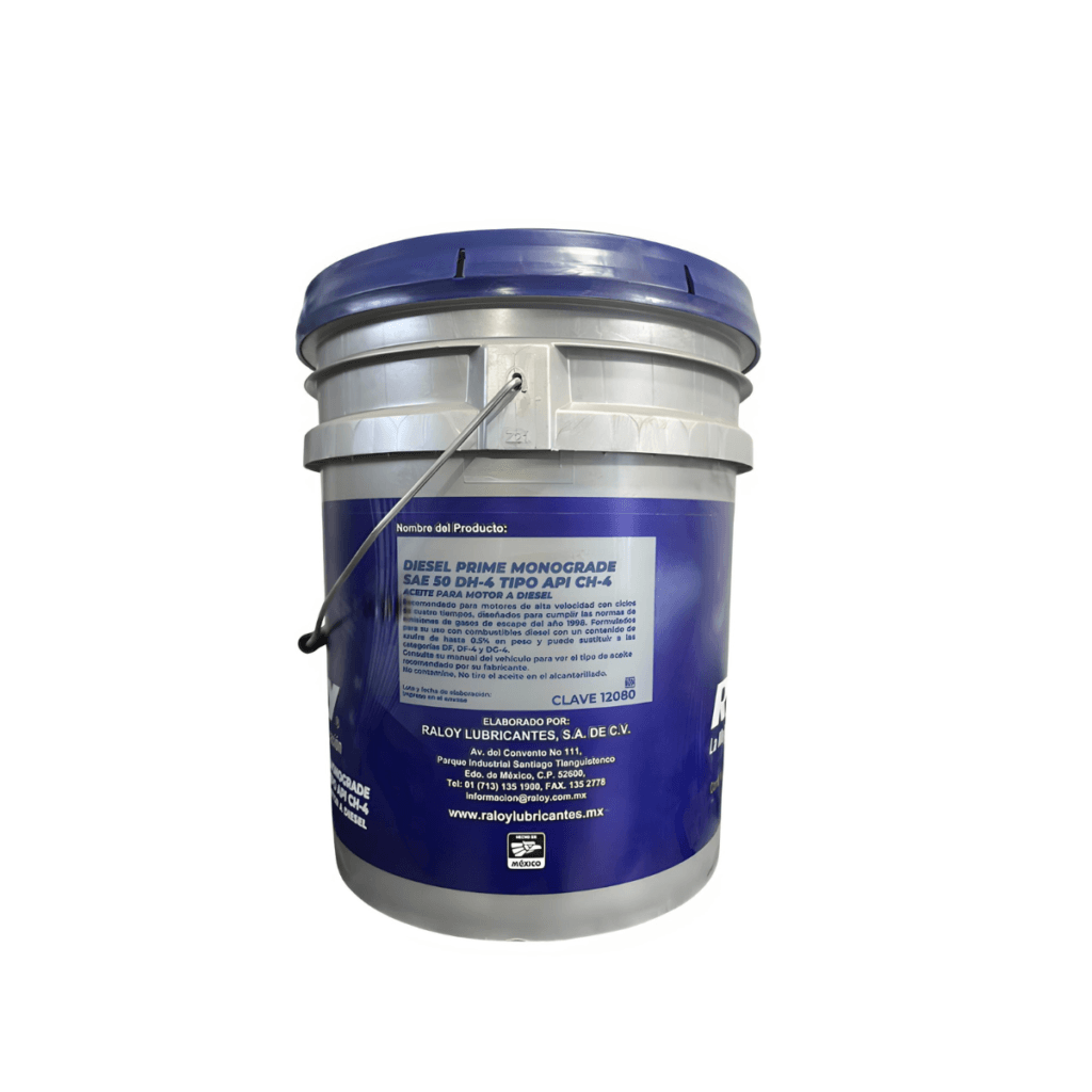 Aceite Raloy Sae 50 Dh-4 Tipo Api Ch-4 19 L