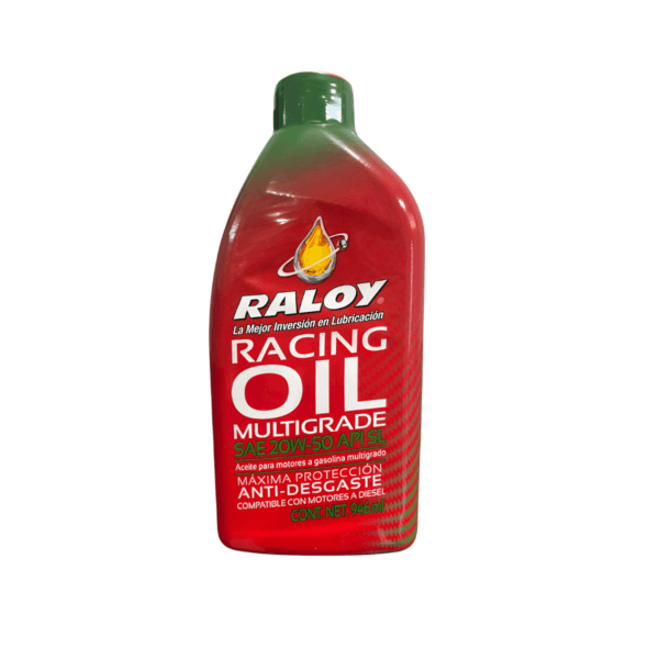 Aceite Raloy Racing Sae 20W-50 Api Sl 946Ml