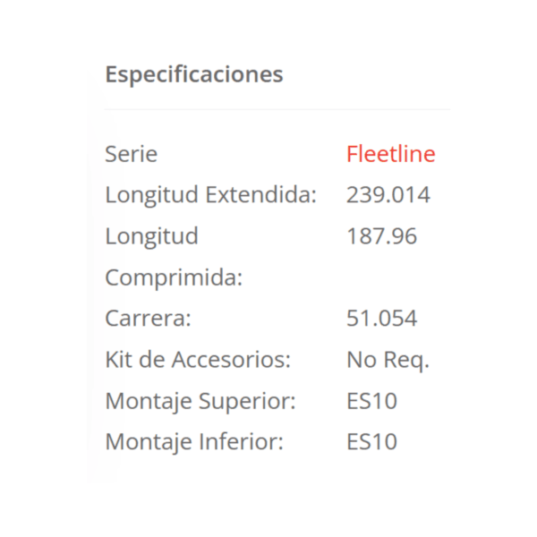 Amortiguador Grc 83021 - Image 2