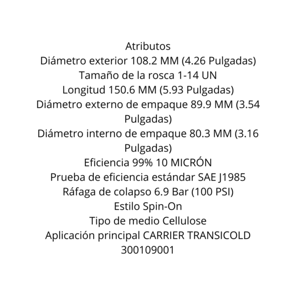 Filtro Donaldson P550448 - Image 2
