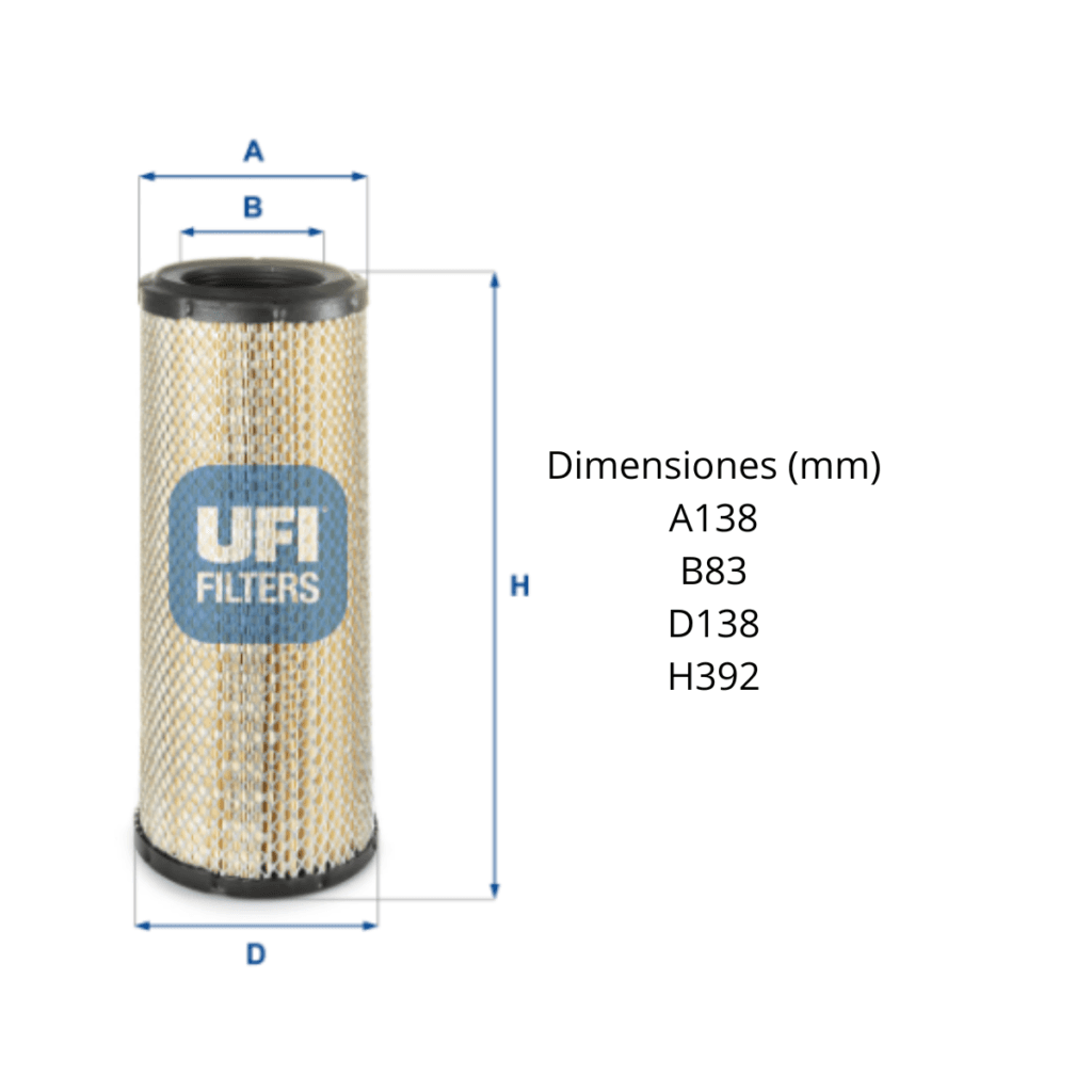 Filtro Ufi 27.A46.00