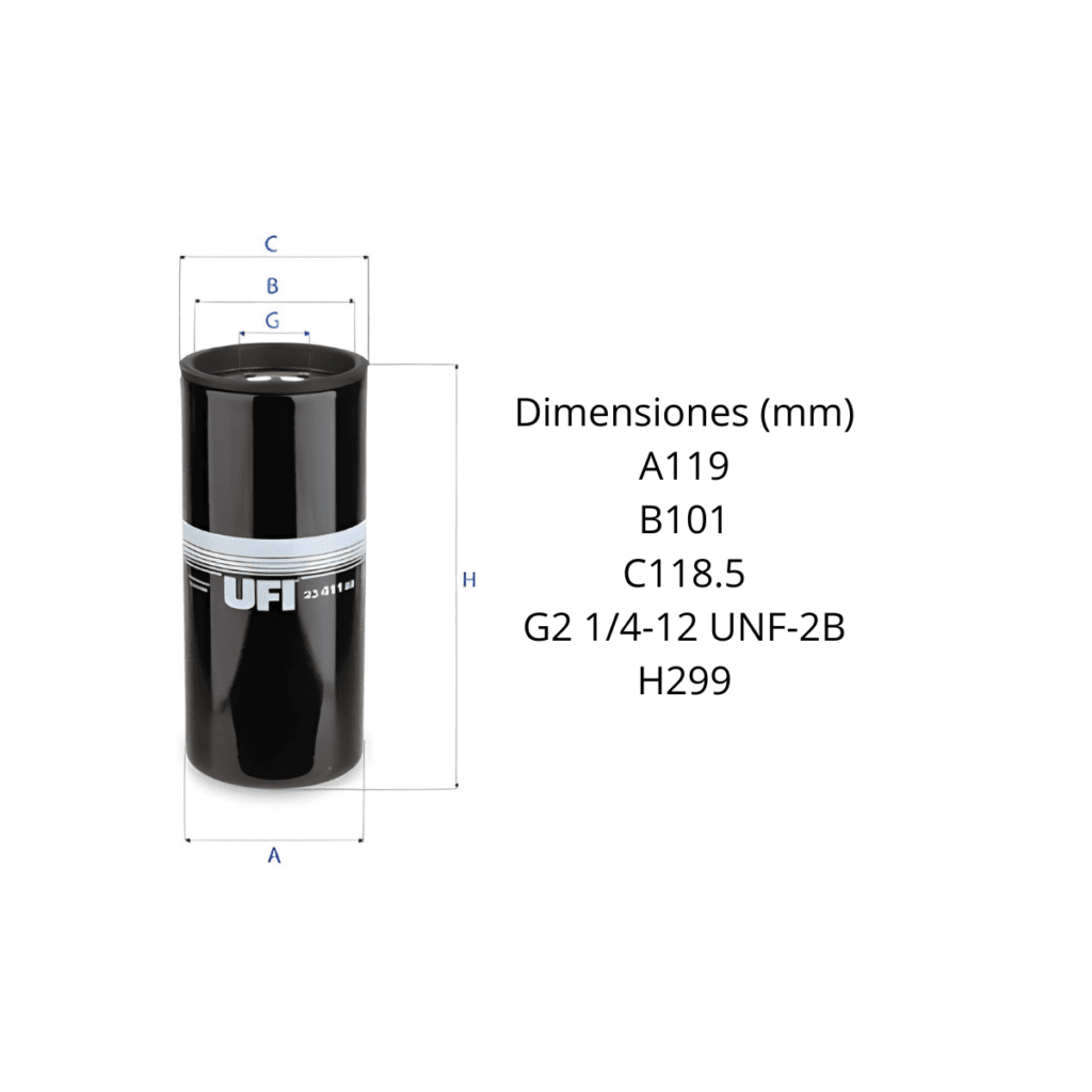 Filtro Ufi 23.411.00