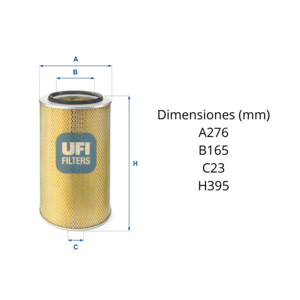 FILTRO UFI 27.462.00 (P) - Image 2