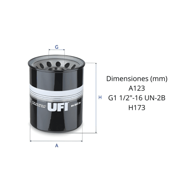 Filtro Ufi 80.047.00 - Image 2