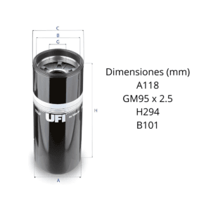 Filtro Ufi 23.734.00: imagen 2