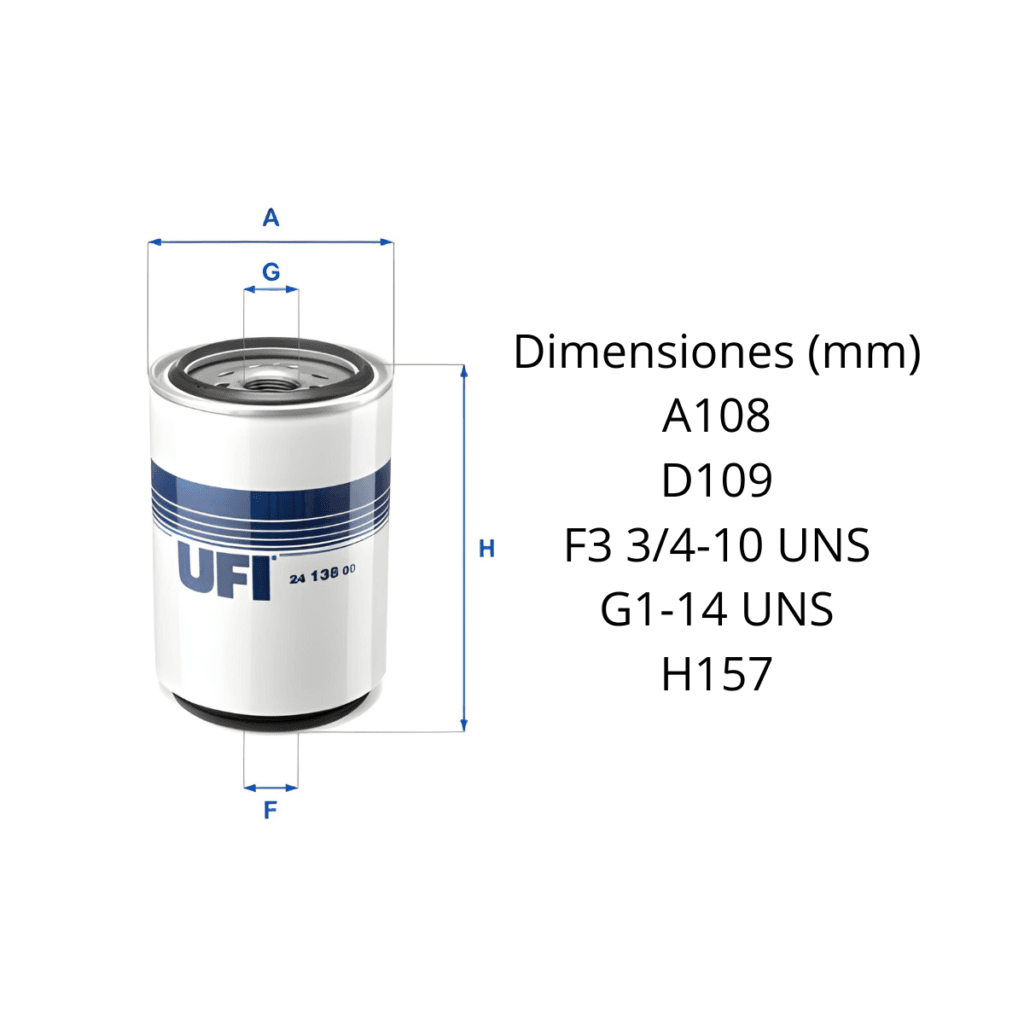 Filtro Ufi 24.138.00