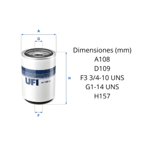 Filtro Ufi 24.138.00: imagen 2