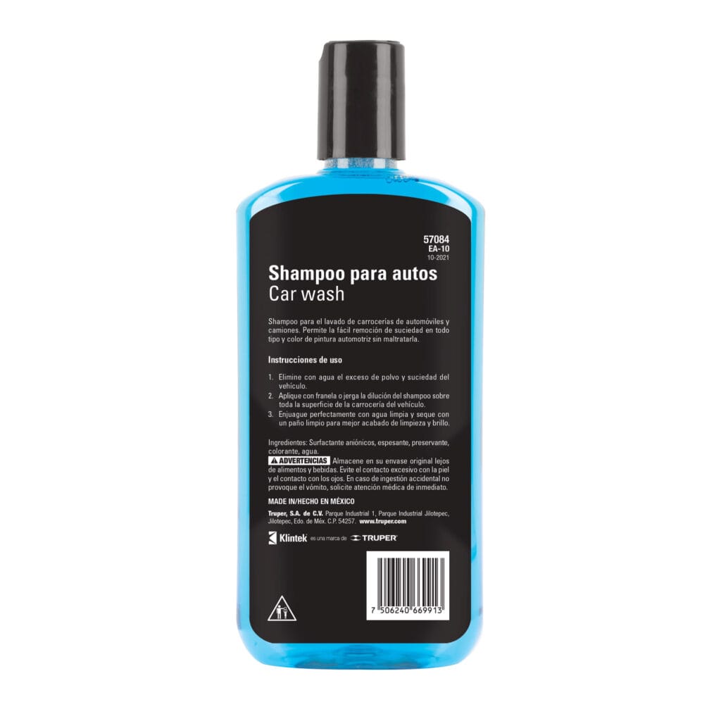 Shampoo Para Auto 473 Ml Klintek