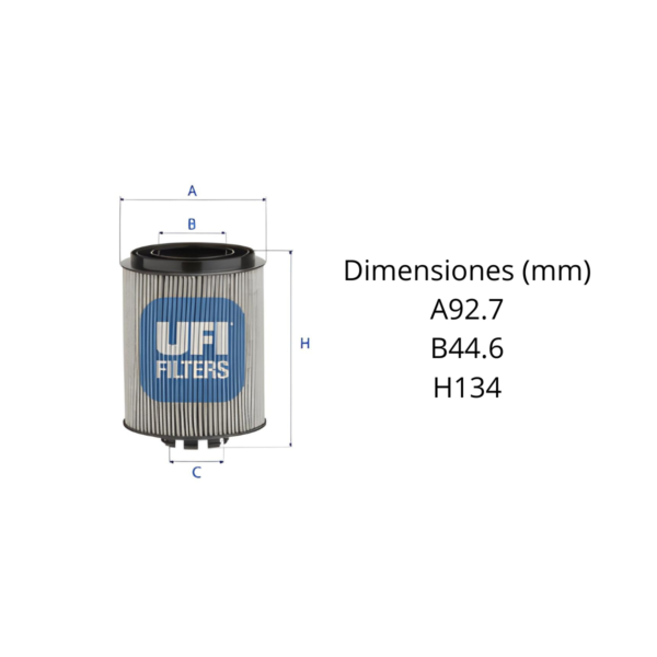 Filtro Ufi 29.012.00 - Image 2