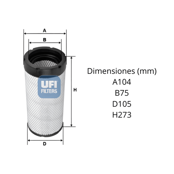 Filtro Ufi 27.C02.00 - Image 2