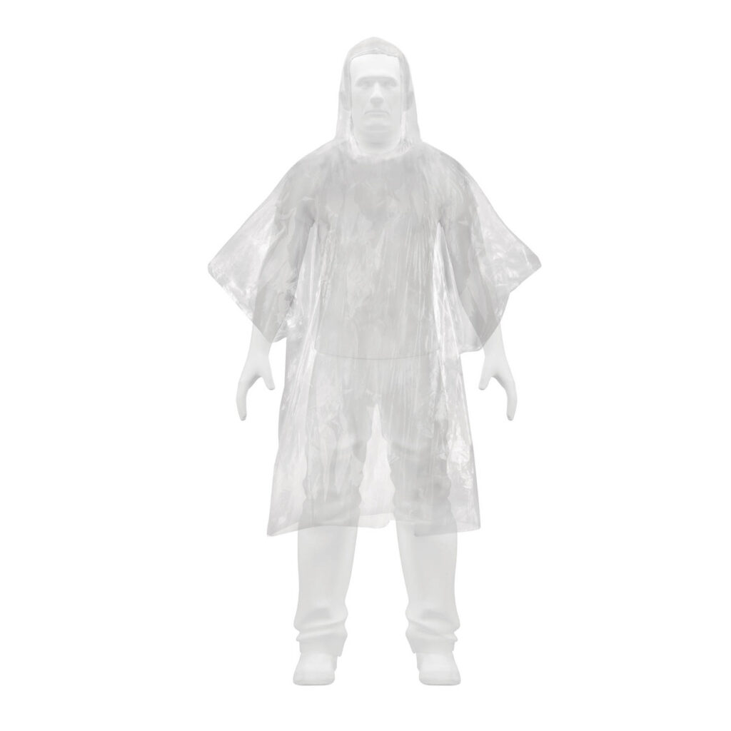 Poncho Ocapamanga Desechable De Poliatileno Pretul 27089