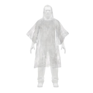 Poncho Ocapamanga Desechable De Poliatileno Pretul 27089